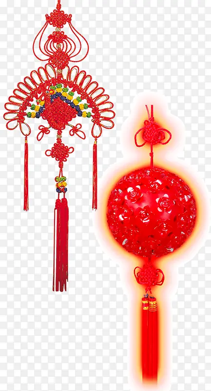 红色的中国结