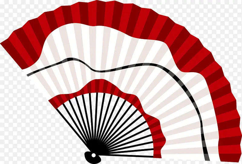 2016矢量中国风折扇