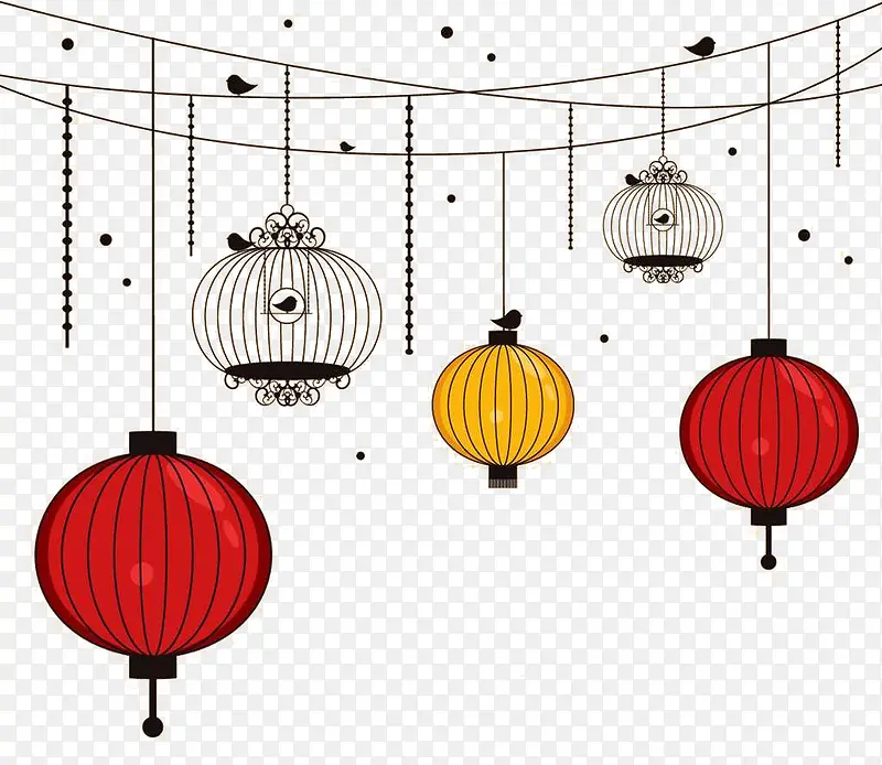 卡通灯笼PNG图片素材下载_图片编号yzopmjom-免抠素材网