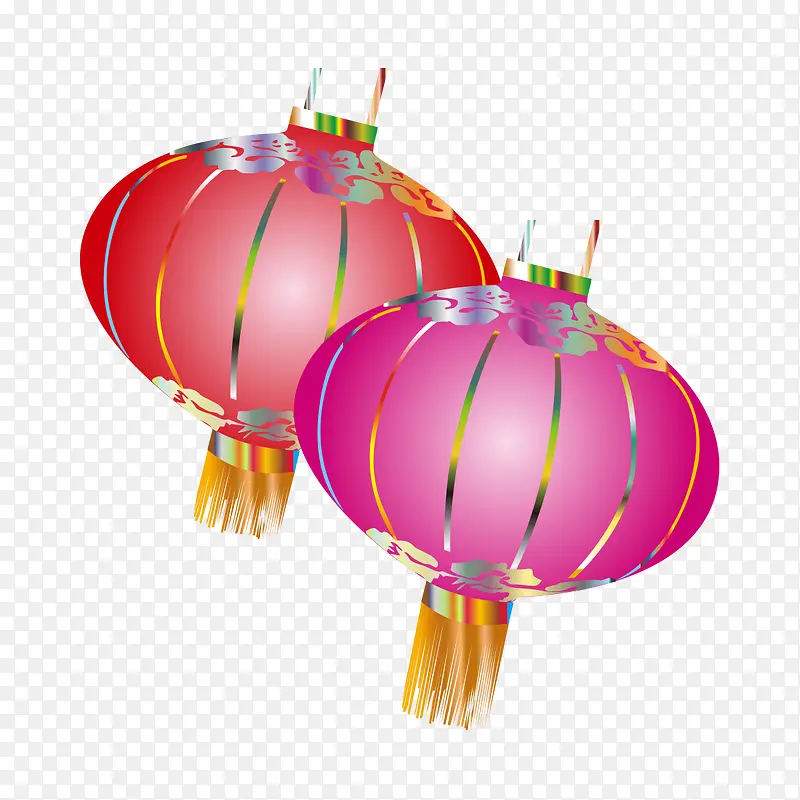 手绘灯笼