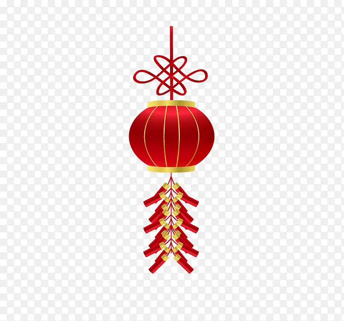 红色的中国风灯笼设计