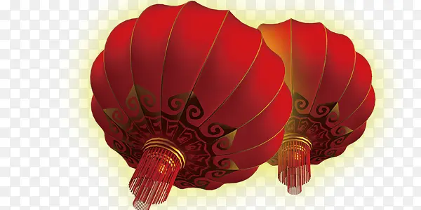 中国风灯笼素材节日素材元素设计