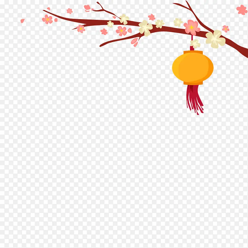 梅花灯笼