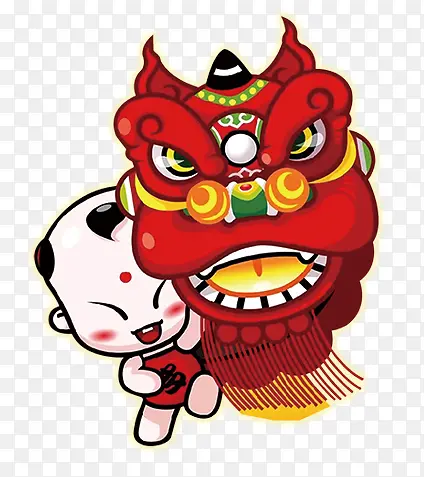 舞狮子