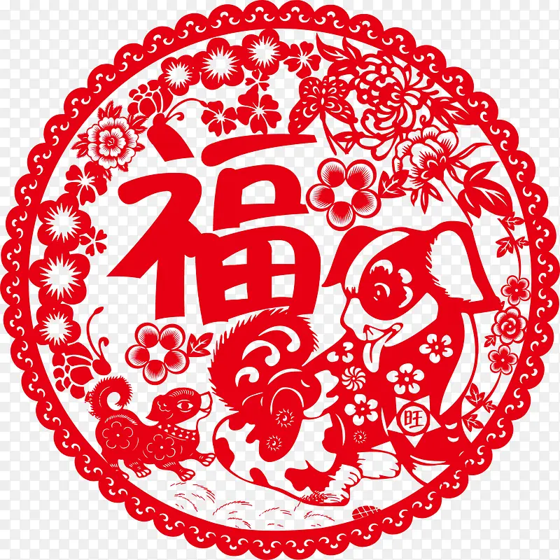 新年剪纸