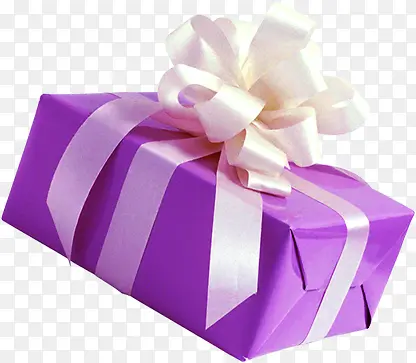 紫色礼盒创意设计惊喜