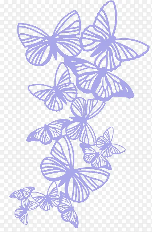 剪纸蝴蝶