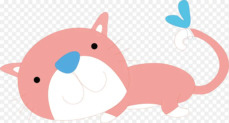 卡通小猫矢量