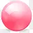 粉色的球图标