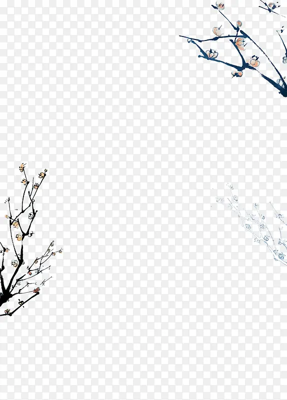 国画梅花