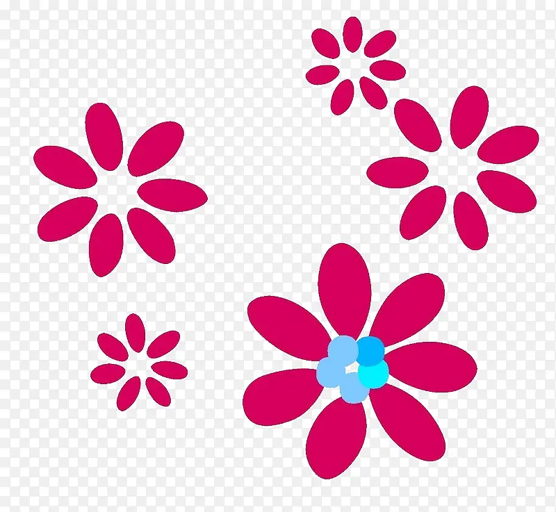 简单花朵
