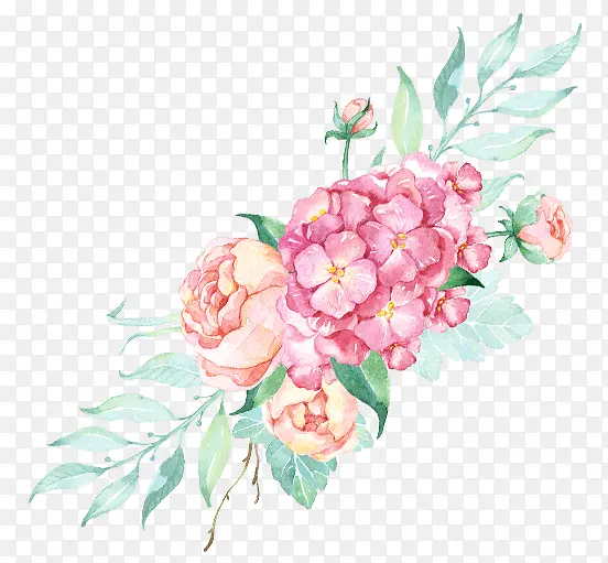 彩绘花朵