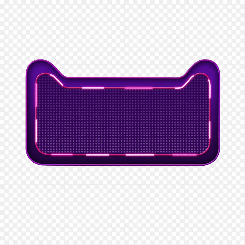 活动天猫图标质感紫色效果