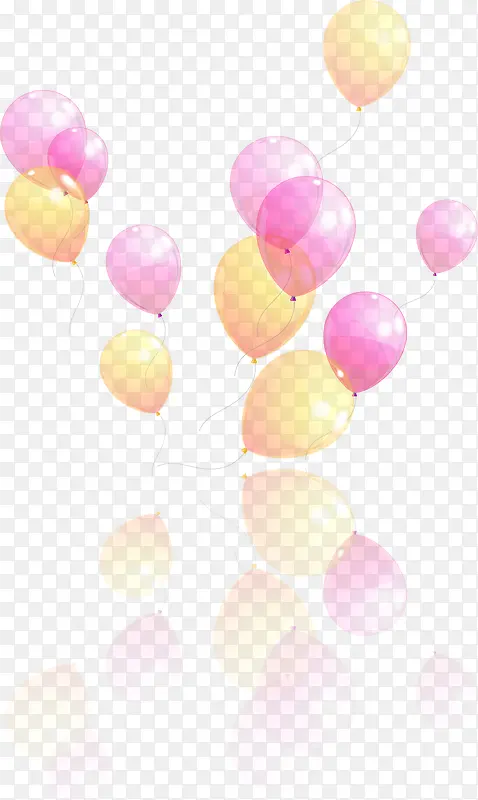 节日彩色气球