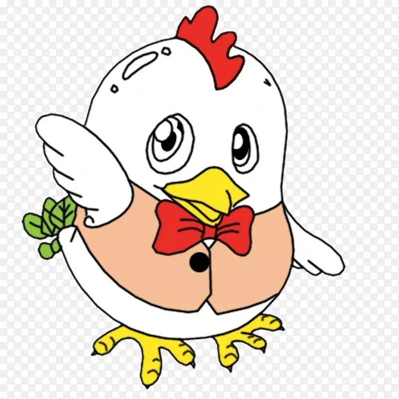 白色小母鸡
