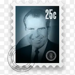 美国总统纪念邮票集装饰
