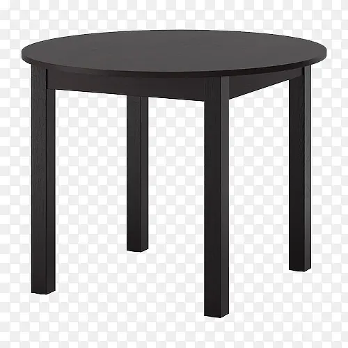 黑色四脚北欧风桌子