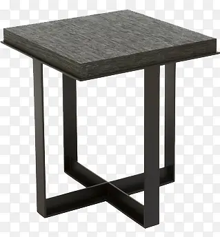 方形黑色桌子