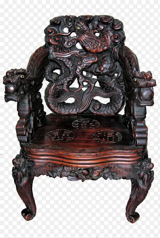 雕龙的椅子
