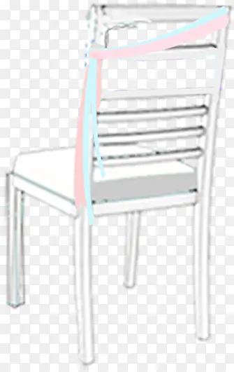 扁平彩绘风格高清创意椅子
