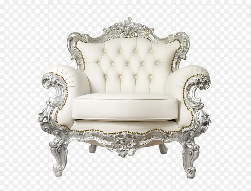 欧式白色椅子