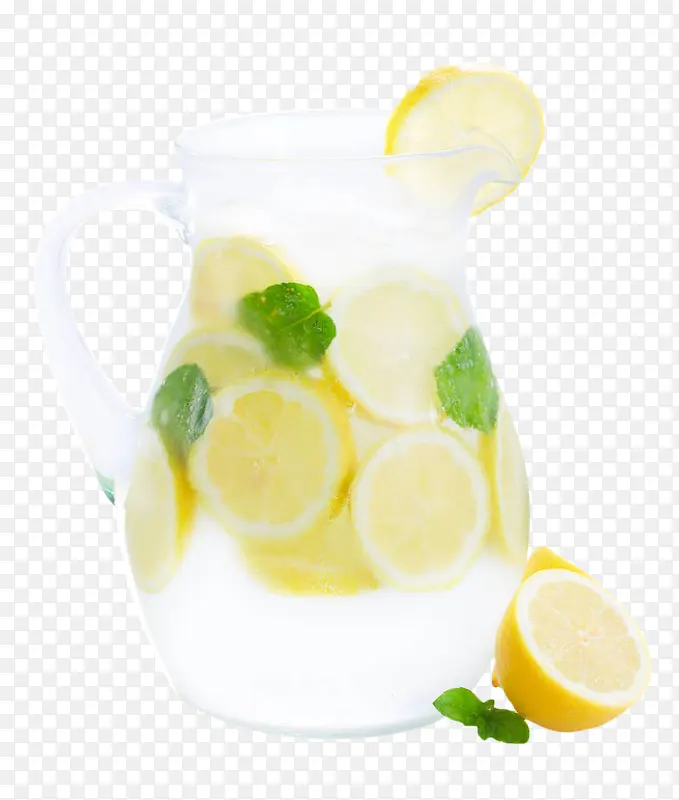 柠檬冰饮料瓶子