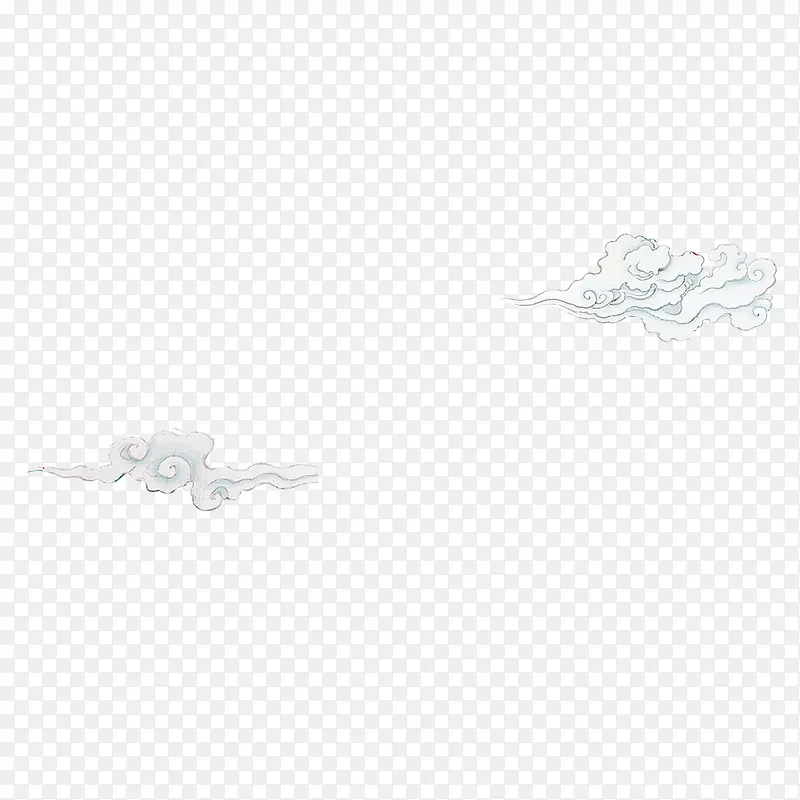 漂浮白云