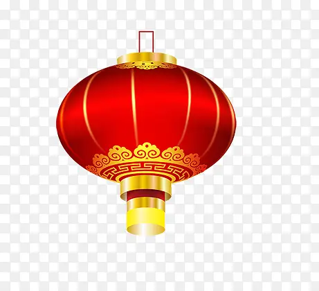 春节新年节日大红灯笼