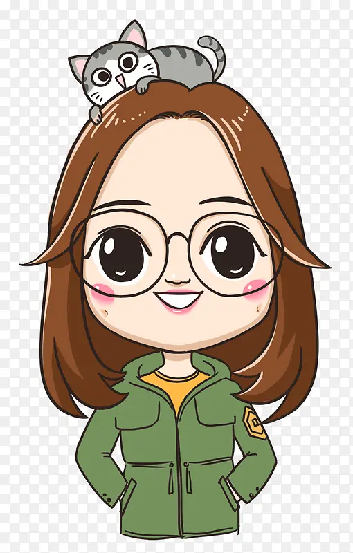 卡通女孩