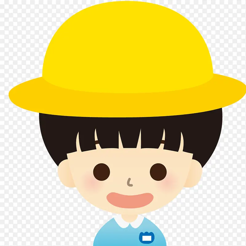 卡通装饰人物介绍海报设计女孩子