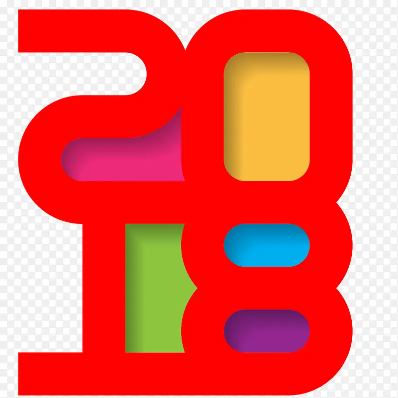 2018艺术字