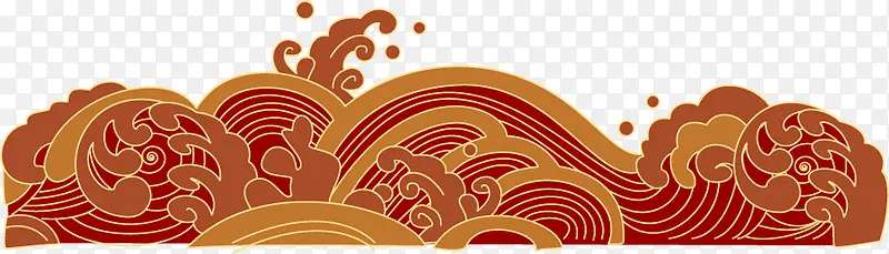 中国风喜庆祥云