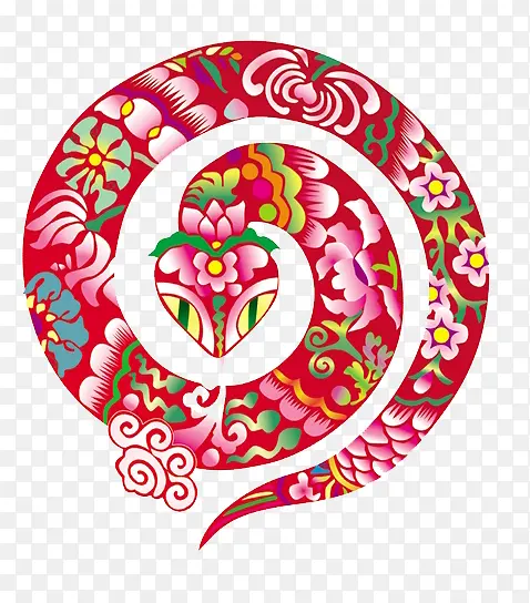 中国风蛇