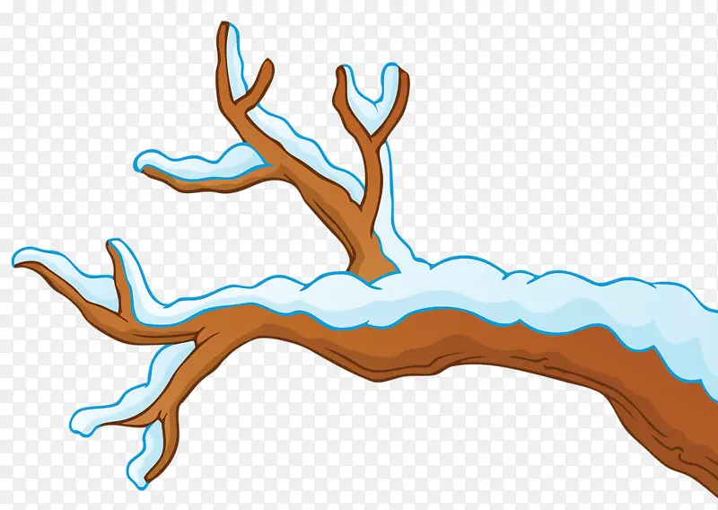 冬季树枝