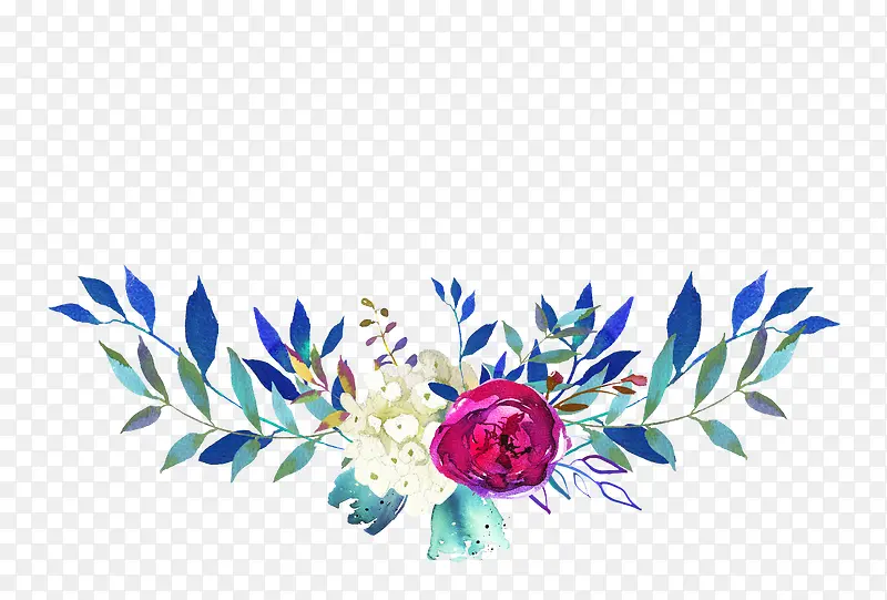 一朵花简图