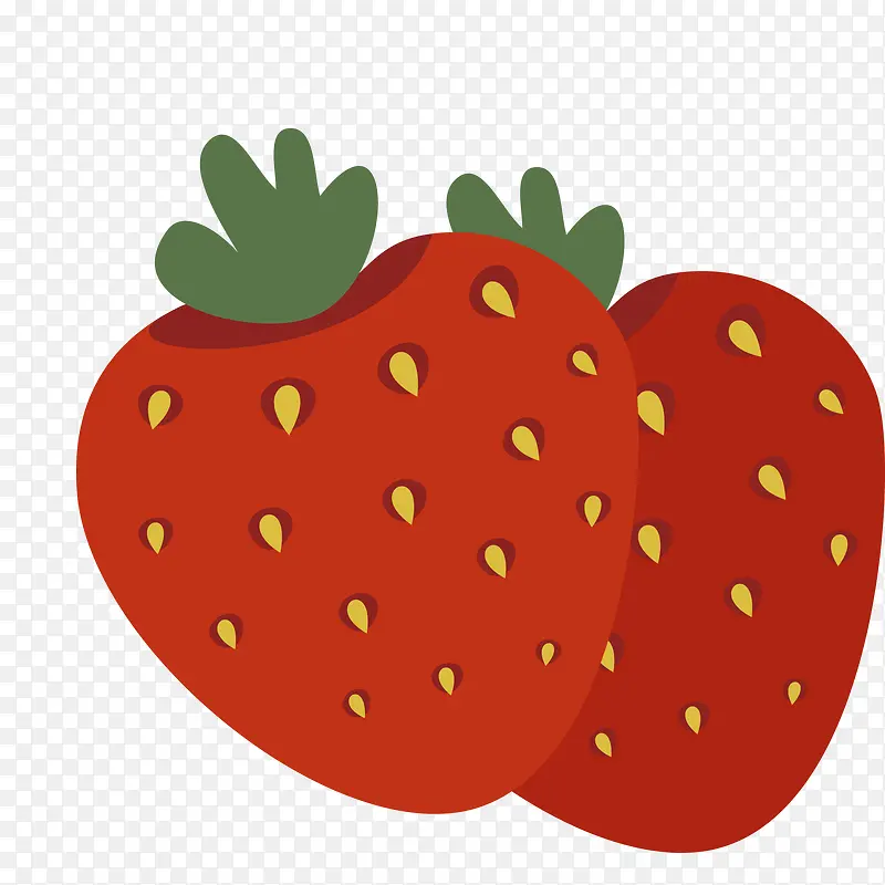 卡通手绘植物水果标签