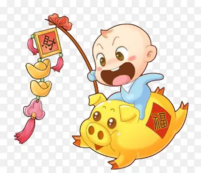 财图案素材免抠素材