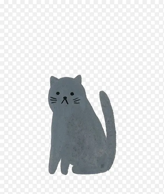 黑色猫咪