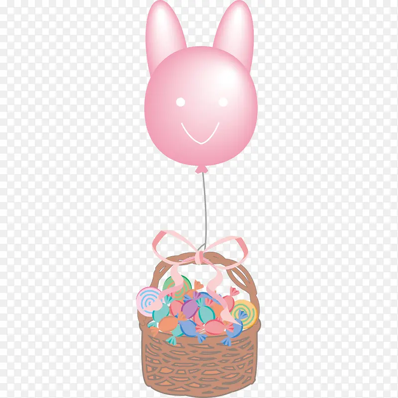 婴儿兔兔气球