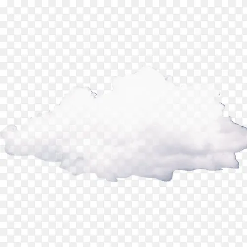 白色云朵图