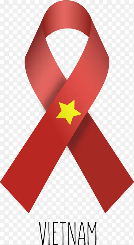 红色越南丝带