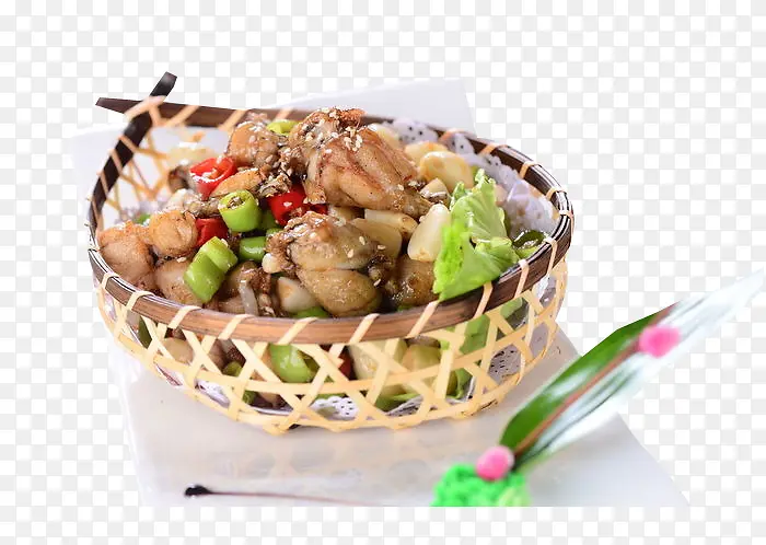 香焗蛙腿