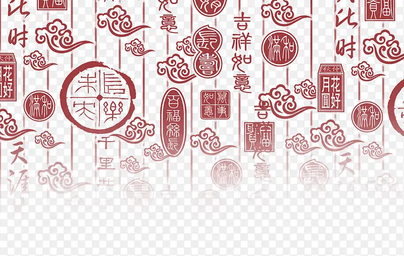 古典中国风底纹