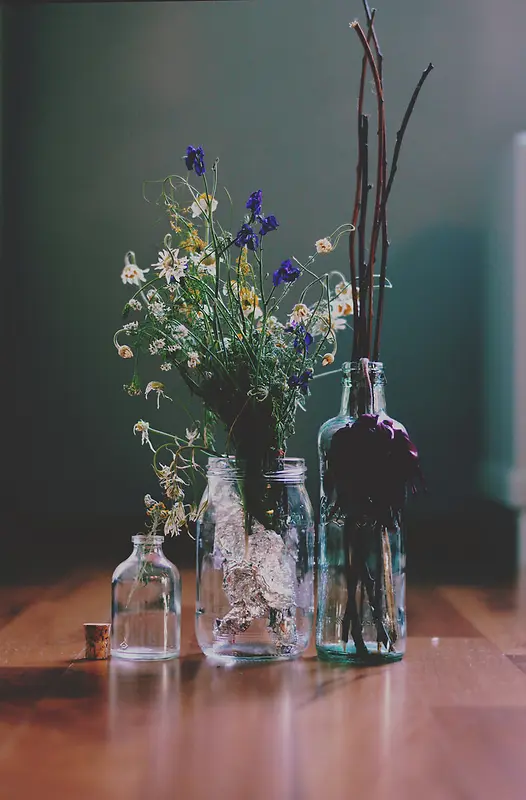 花瓶装饰背景素材