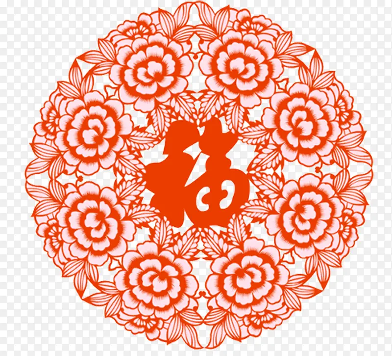 福字窗花