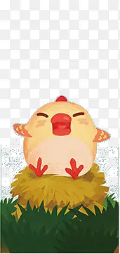 孵化小鸡