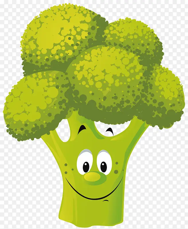 一个绿色蔬菜