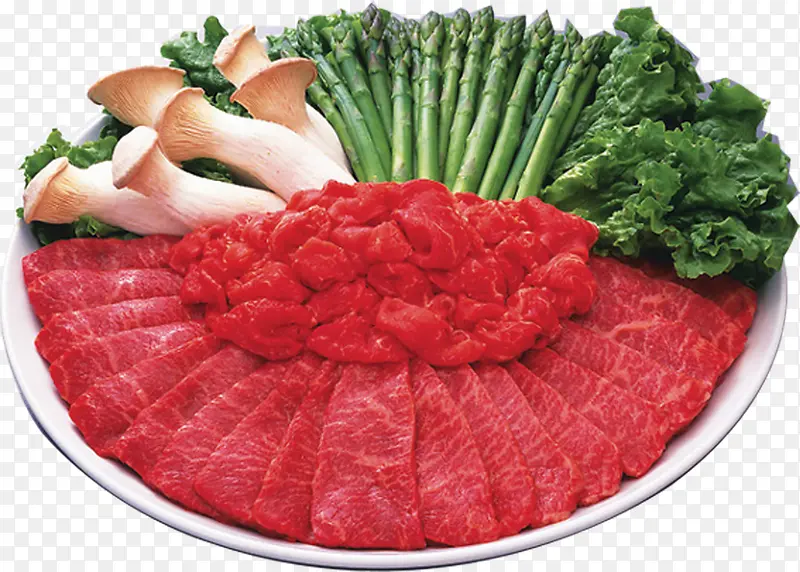 高清冬季火锅牛肉