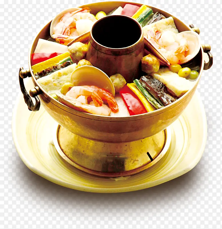 传统美食火锅鸳鸯锅