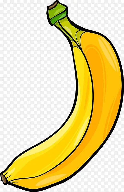 香蕉插画图片